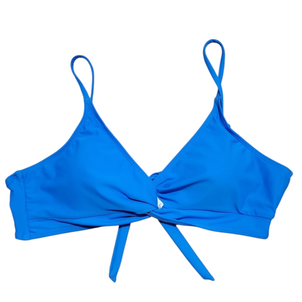 3 For $15 NWOT Bikini Twist Front Top Adjustable Straps Light Padding Sz L
